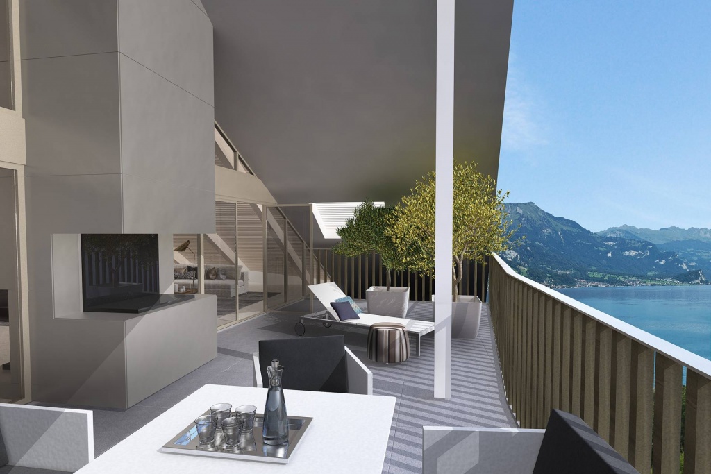 Florens Resort, Brienz, Bern, Switzerland, ,Apartment - Penthouse,For sale,Florens Resort,1090