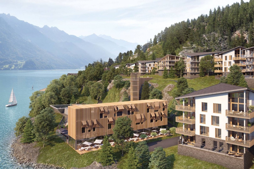 Florens Resort, Brienz, Bern, Switzerland, ,Apartment - Penthouse,For sale,Florens Resort,1090