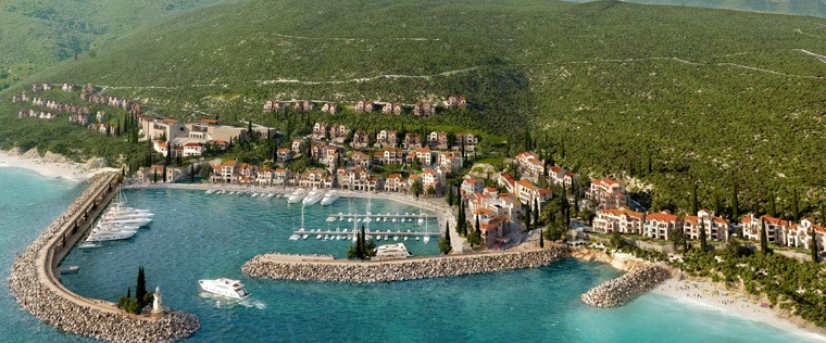 Montenegro Lustica Bay masterplan